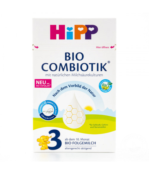 HiPP Stage 3 Organic Baby Milk Formula With DHA (600g) - German Version 10+ HiPP Stage 3 Organic Baby Milk Formula With DHA (600g) - German Version 10+